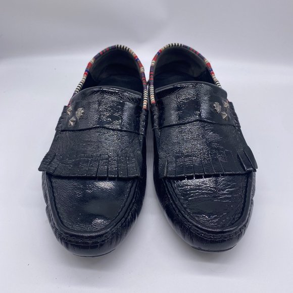 Gucci Patent Leather Moccasins Kiltie Driver main image 9